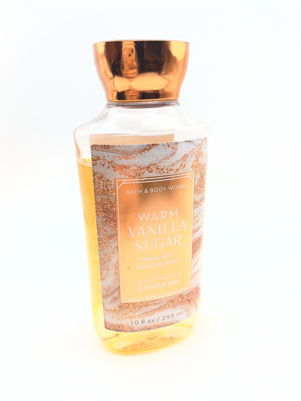 Bath & Body Works Warm Vanilla Sugar Shower Gel - Gold